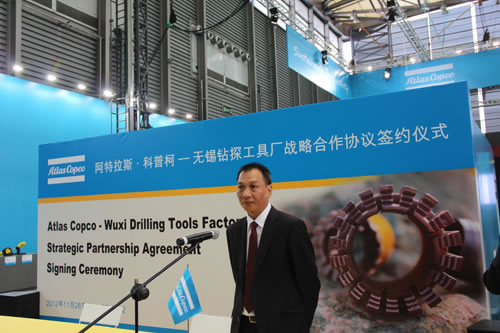 Cooperazione con Atlas Copco