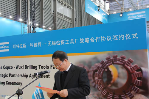 Cooperazione con Atlas Copco